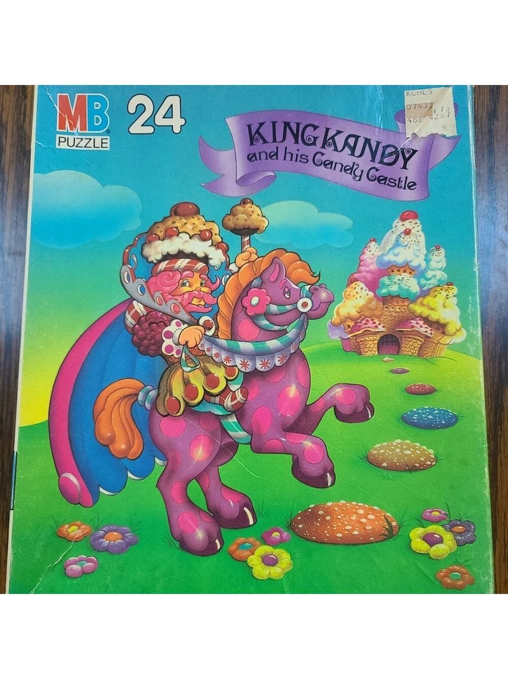 Vintage 80s King Kandy Candy Land Puzzle Complete - Picture 2 of 4